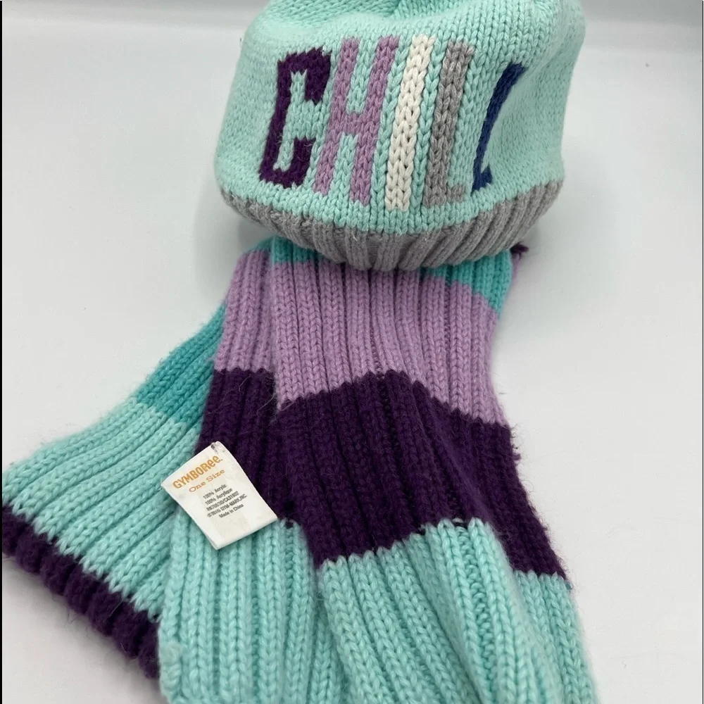 Hat & scarf set by Gymboree